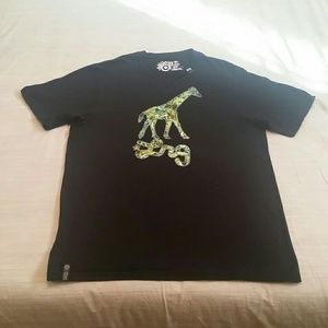 LRG Giraffe High T-shirt XL (Black)